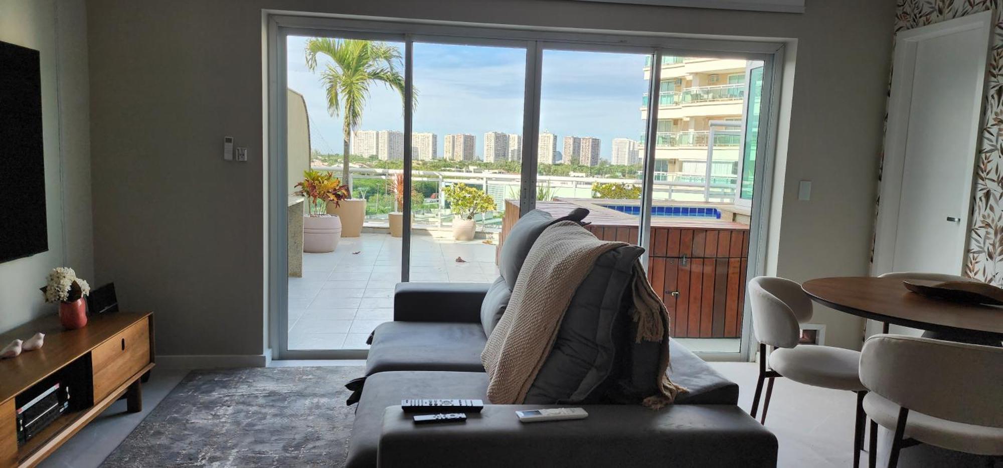 Apartamento Barra - Luxo, Piscina, Sauna E Automacao Rio de Janeiro